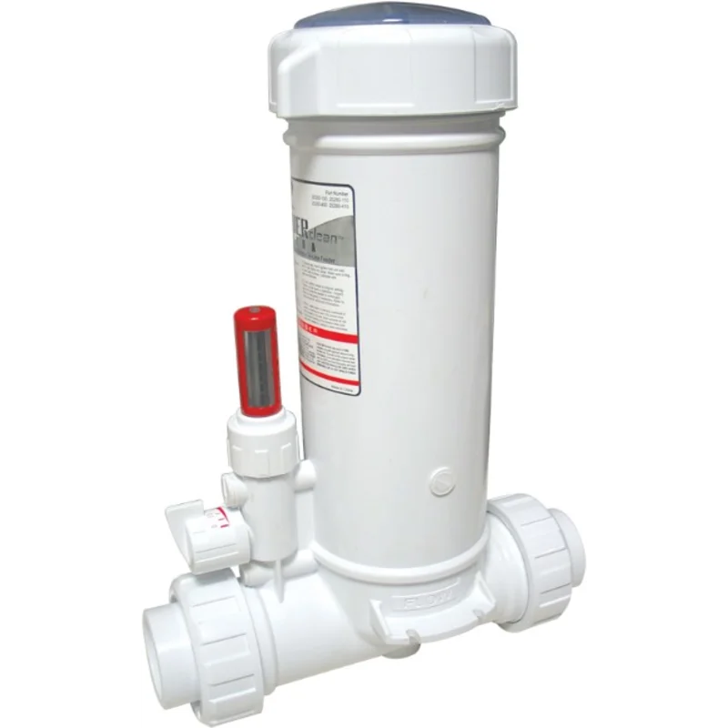 CMP POWERCLEAN TAB ULTRA IN-LINE CHLRORINATOR WITH CLEAR GLASS LID