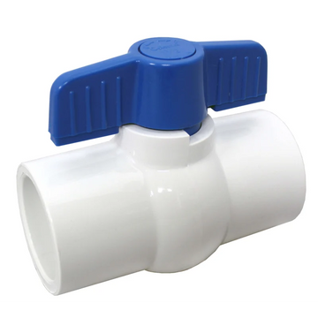 LASCO FITTINGS 3" WHITE COMPACT MIP VALVE SxS