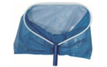 POOLSTYLE LEAF RAKE WITH ALUMINUM FRAME AND POLY NET