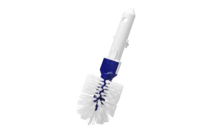 POOLSTYLE ROUND CORNER BRUSH WITH POLY BRISTLES 12 PER CASE