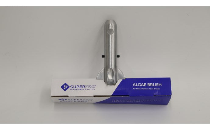 SUPER-PRO 10" STAINLESS STEEL SERVICE GRADE BRISTLE BRUSH