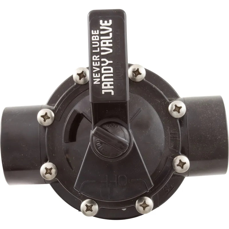 JANDY 1 1/2"-2" NEVERLUBE POSITIVE SEAL STANDARD 2-PORT DIVERTER VALVE