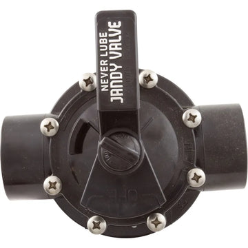 JANDY 1 1/2"-2" NEVERLUBE POSITIVE SEAL STANDARD 2-PORT DIVERTER VALVE