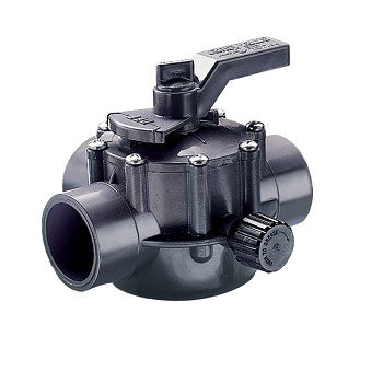 Jandy 1 1/2"-2" Gray Positive Seal 3-Port Valve