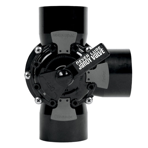 JANDY 1 1/2"-2" NEVERLUBE POSITIVE SEAL 3-PORT VALVE WITH INTERNAL AND EXTERNAL STOP