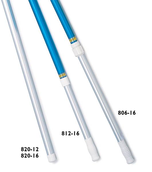 Pentair 12' x 23 1/2' Aluminum Commercial Telescopic Pole with Metal Cam Lock