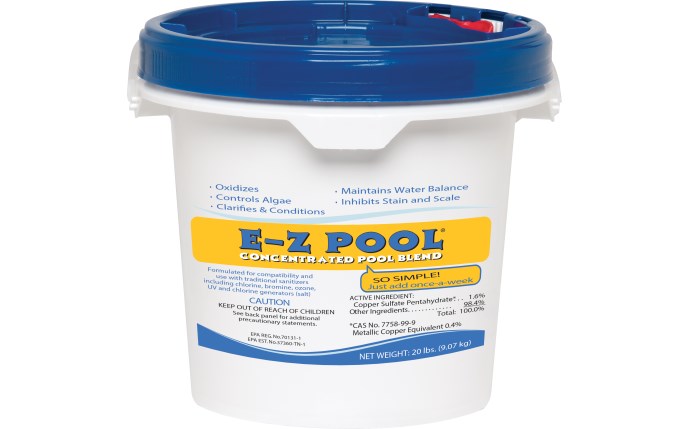 20 lb PAIL E-Z POOL® CONCENTRATED POOL BLEND