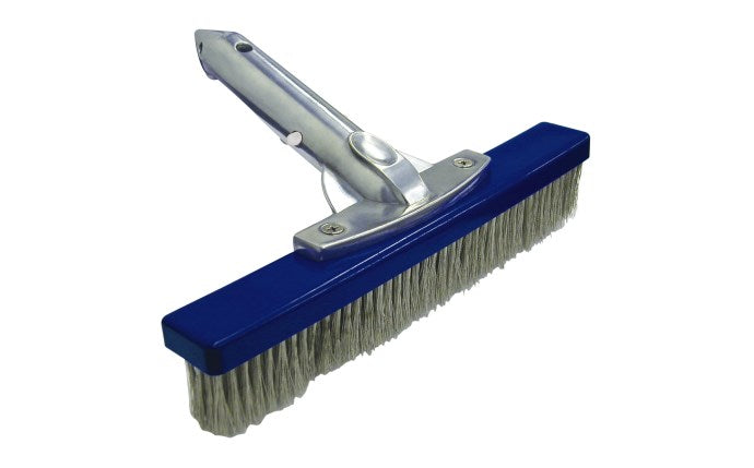 POOLSTYLE 10" ALGAE BRUSH WITH STAINLESS STEEL BRISTLES AND METAL BACK 6 PER CASE